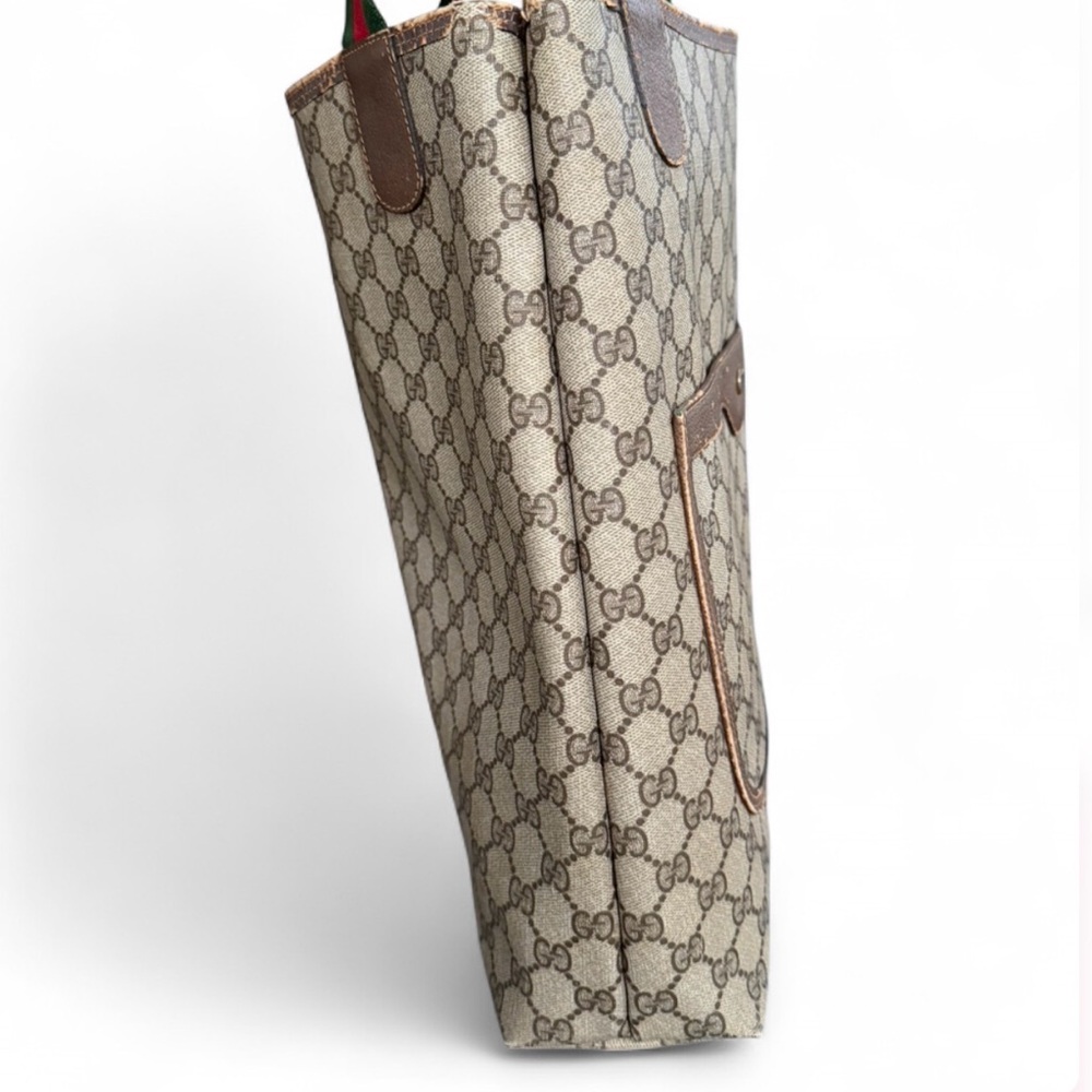 Gucci GG Supreme Sherry Line Monogram Tote - Picture 9 of 16